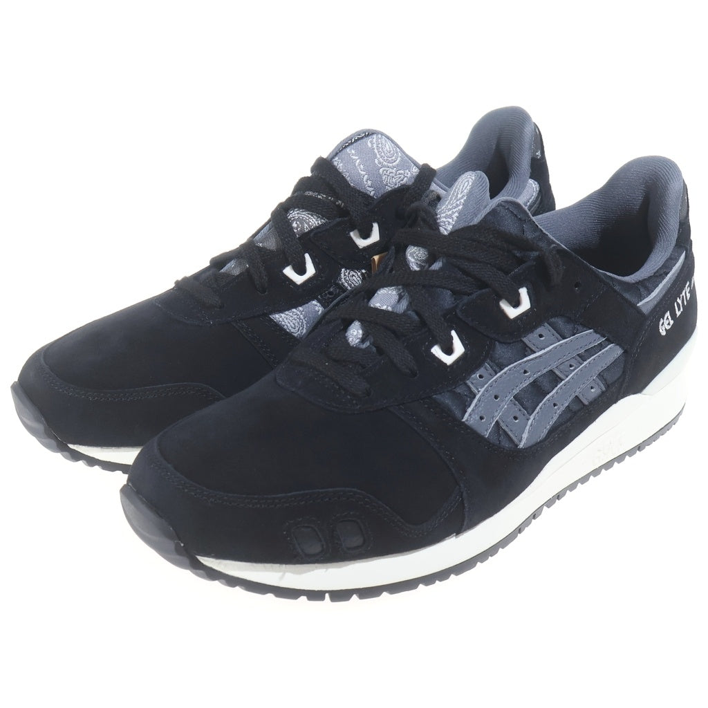 ASICS(アシックス) GEL-LYTE III OG PAISLEY 1201A318-001 ゲルライト 3 ペイズリー ローカットスニーカー ブラック US9.5/27.5cm