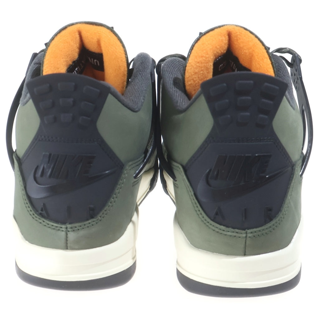 NIKE(ナイキ) ×UNDEFEATED AIR JORDAN 4 RETRO IB1519-200 アンディフィーテッド エアジョーダン4 レトロ ハイカットスニーカー カーキ US10/28ccm