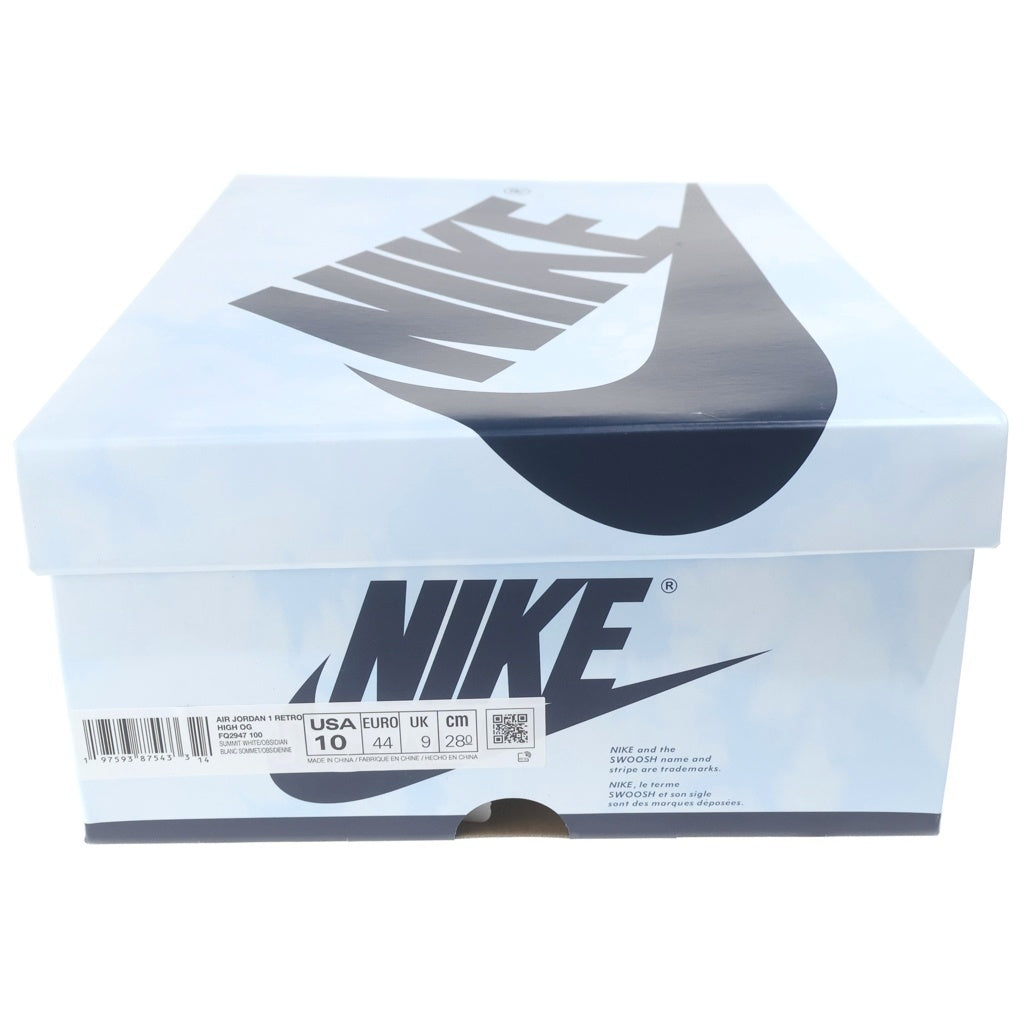 NIKE(ナイキ) AIR JORDAN 1 RETRO HIGH OG DENIM FQ2947-100 エアジョーダン1 レトロ デニム ハイカットスニーカー インディゴ/ホワイト US10/28cm