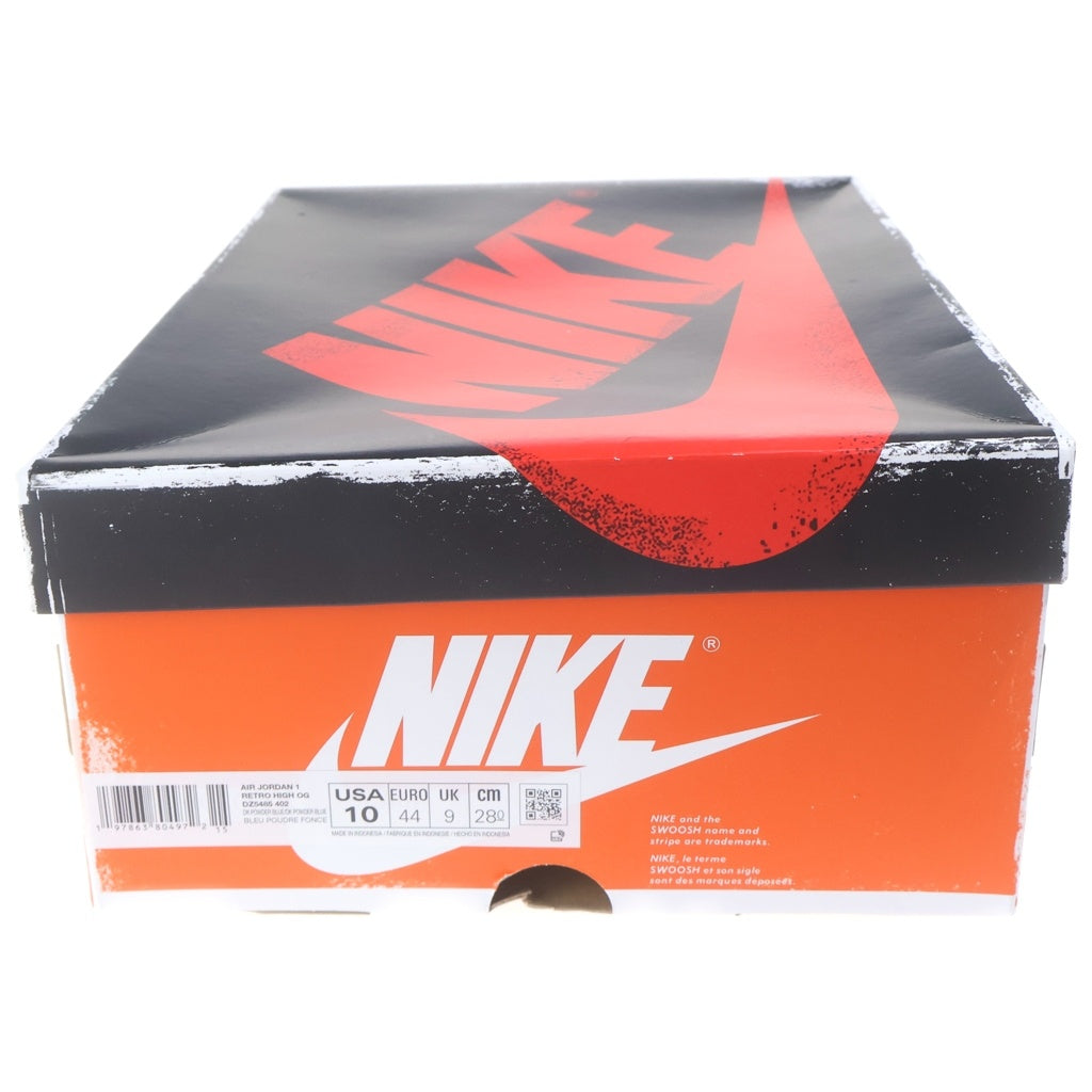 NIKE(ナイキ) AIR JORDAN 1 RETRO HIGH OG UNC REIMAGINED DZ5485-402 エアジョーダン1 レトロ リイマジンド ハイカットスニーカー ホワイト/ブルー US10/28cm