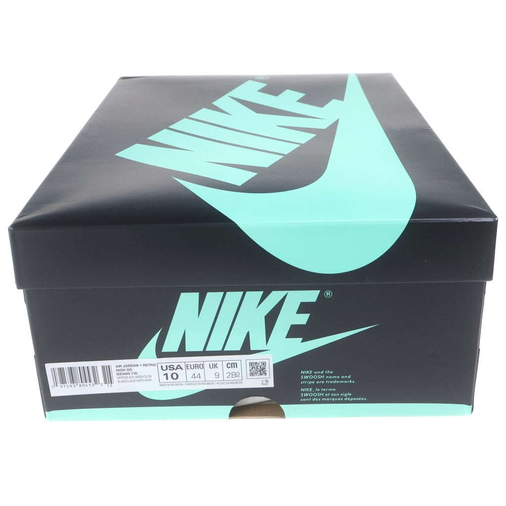 NIKE(ナイキ) AIR JORDAN 1 HIGH OG GREEN GLOW DZ5485-130 エアジョーダン ハイオージー グリーングロウ ハイカットスニーカー グリーン US10/28cm