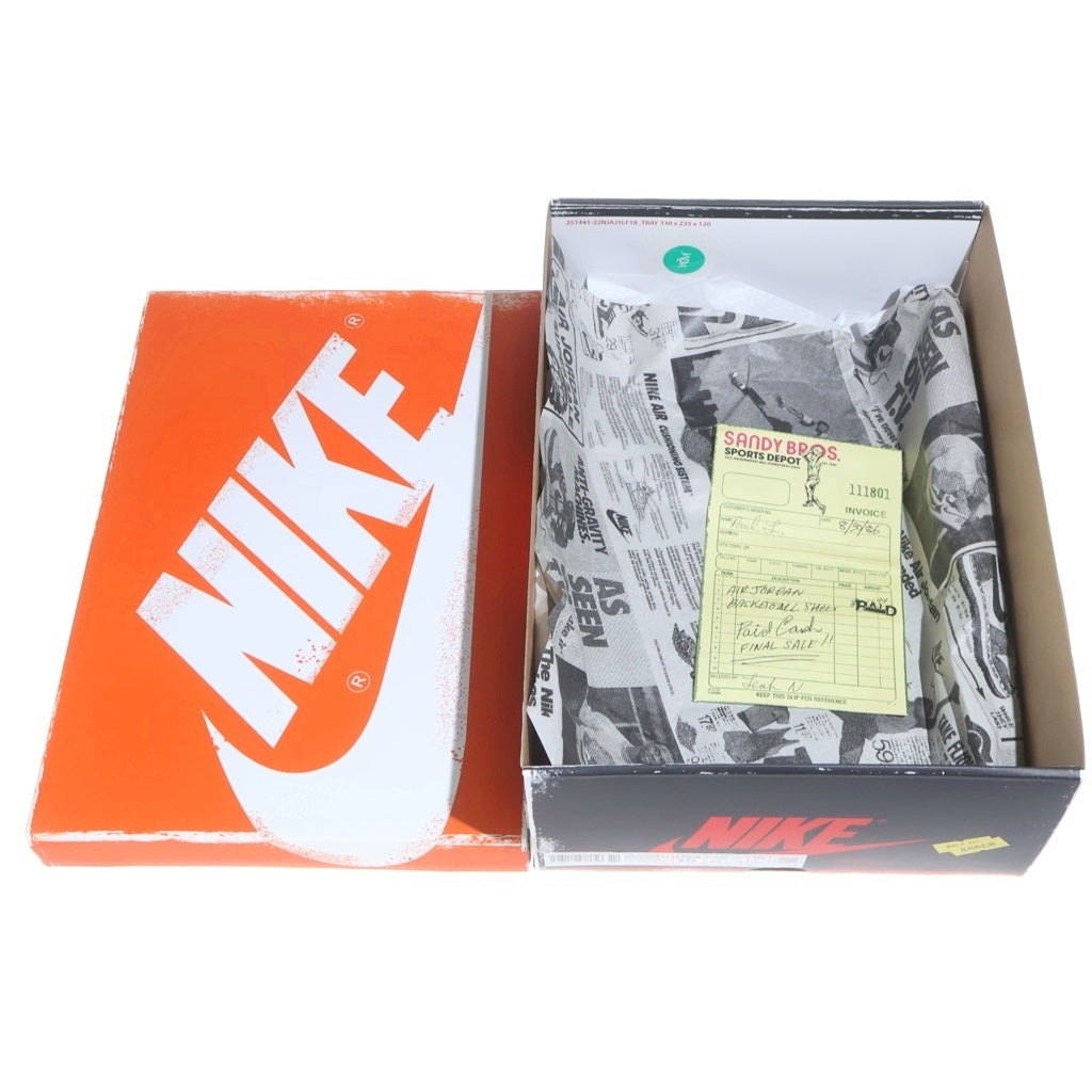 NIKE(ナイキ) AIR JORDAN1 HIGH OG LOST&FOUND CHICAGO DZ5485-612 エアジョーダン1 ロスト アンド ファウンド シカゴ ハイカットスニーカー レッド/ホワイト US10/28cm