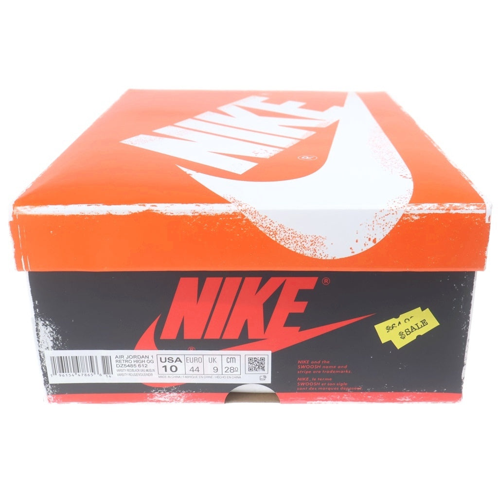 NIKE(ナイキ) AIR JORDAN1 HIGH OG LOST&FOUND CHICAGO DZ5485-612 エアジョーダン1 ロスト アンド ファウンド シカゴ ハイカットスニーカー レッド/ホワイト US10/28cm