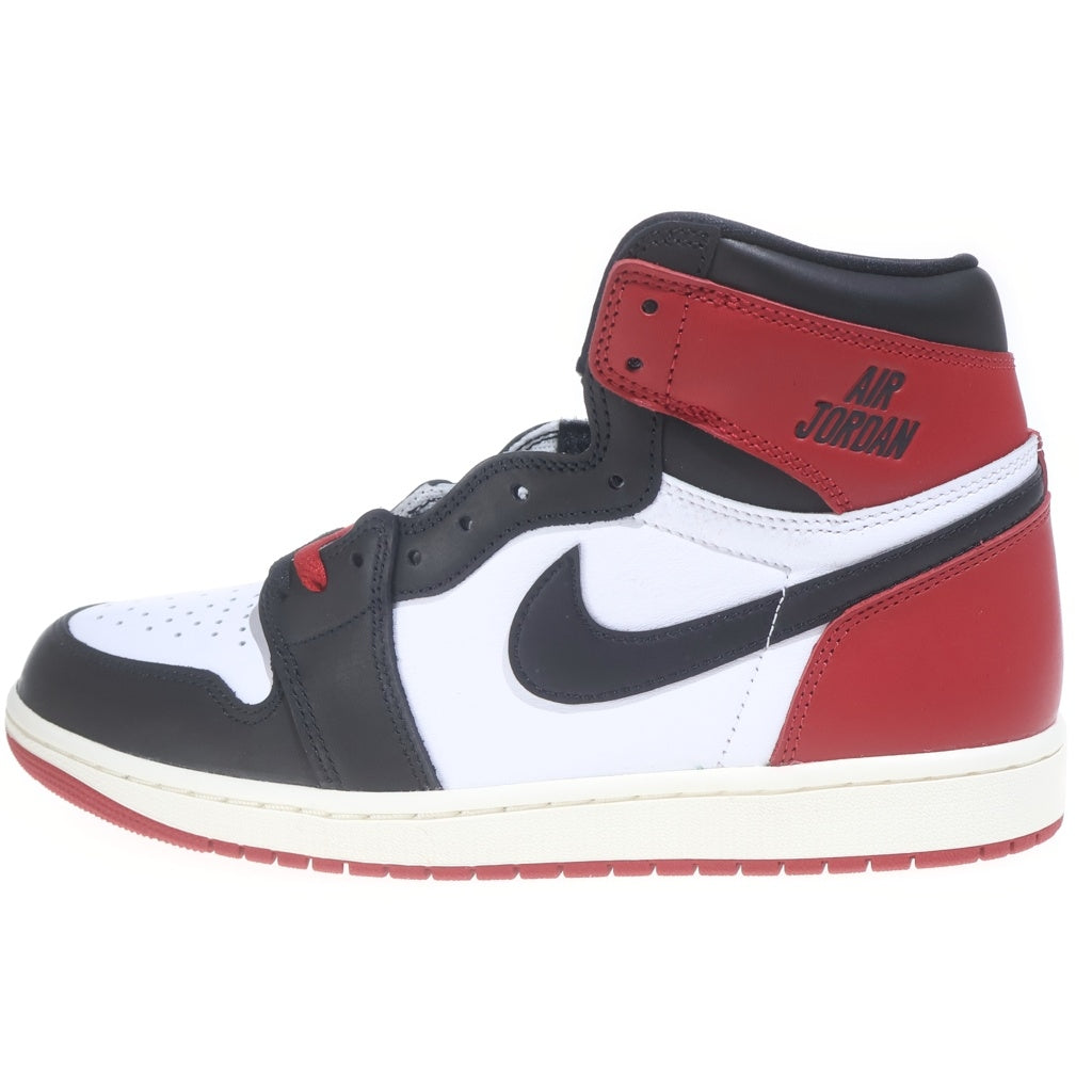 NIKE(ナイキ) AIR JORDAN 1 RETRO HIGH OG BLACK TOE REIMAGINED DZ5485-106 エアジョーダン1 レトロ ブラックトゥ リイマジンド ハイカットスニーカー ブラック/レッド/ホワイト US10/28cm