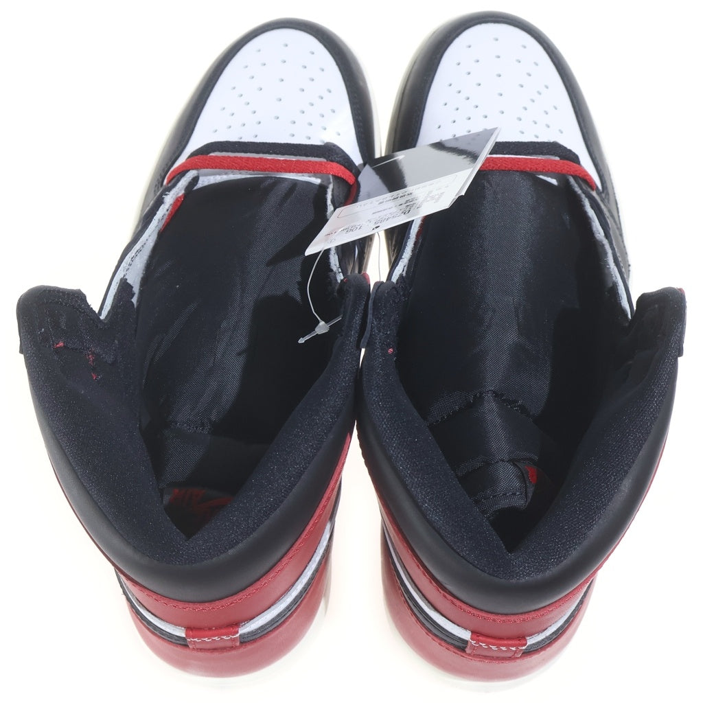 NIKE(ナイキ) AIR JORDAN 1 RETRO HIGH OG BLACK TOE REIMAGINED DZ5485-106 エアジョーダン1 レトロ ブラックトゥ リイマジンド ハイカットスニーカー ブラック/レッド/ホワイト US10/28cm
