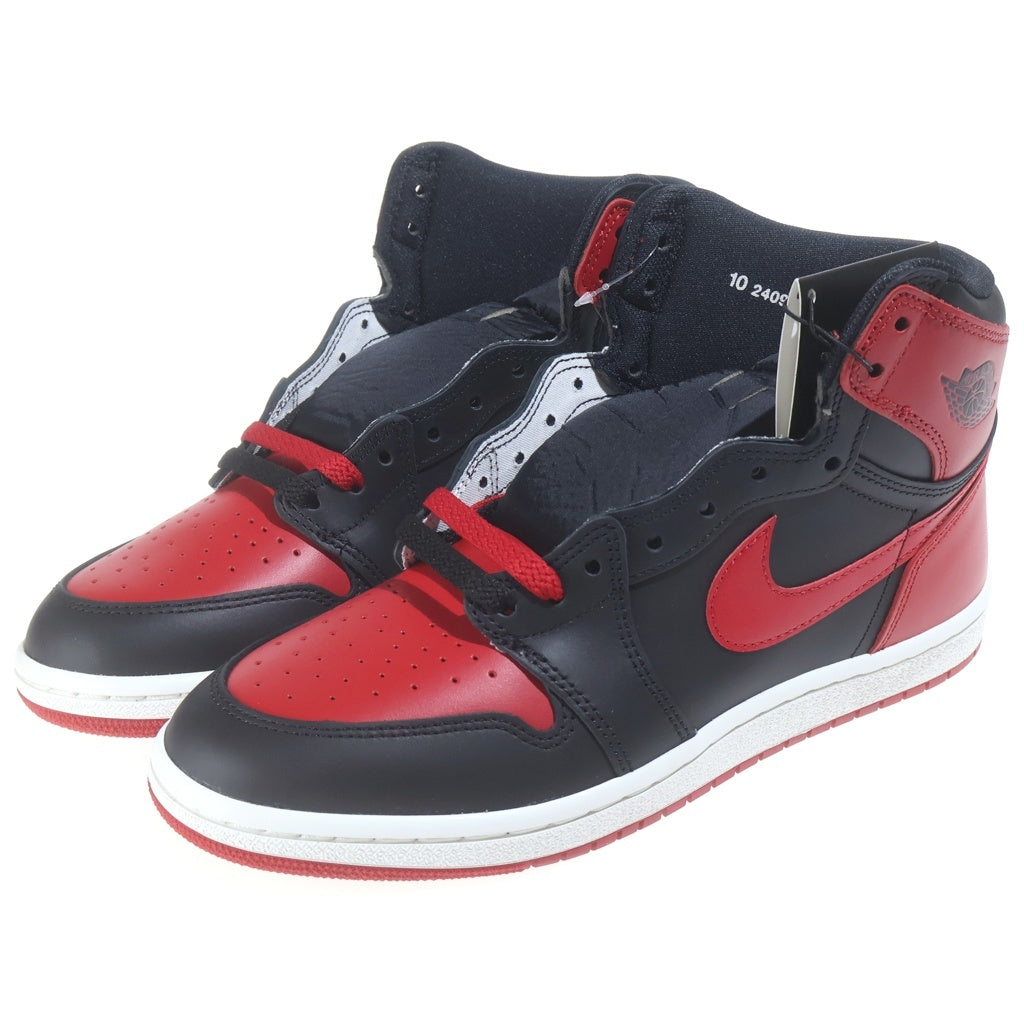 NIKE(ナイキ) AIR JORDAN 1 HIGH 85 BRED HV6674-067 エアジョーダン ブレッド ハイカットスニーカー ブラック/レッド US10/28cm