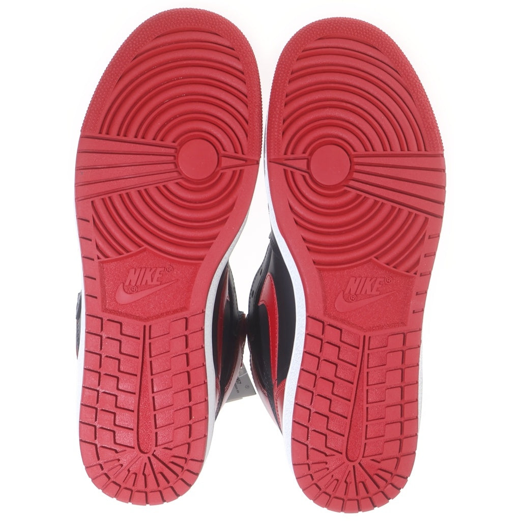 NIKE(ナイキ) AIR JORDAN 1 HIGH 85 BRED HV6674-067 エアジョーダン ブレッド ハイカットスニーカー ブラック/レッド US10/28cm