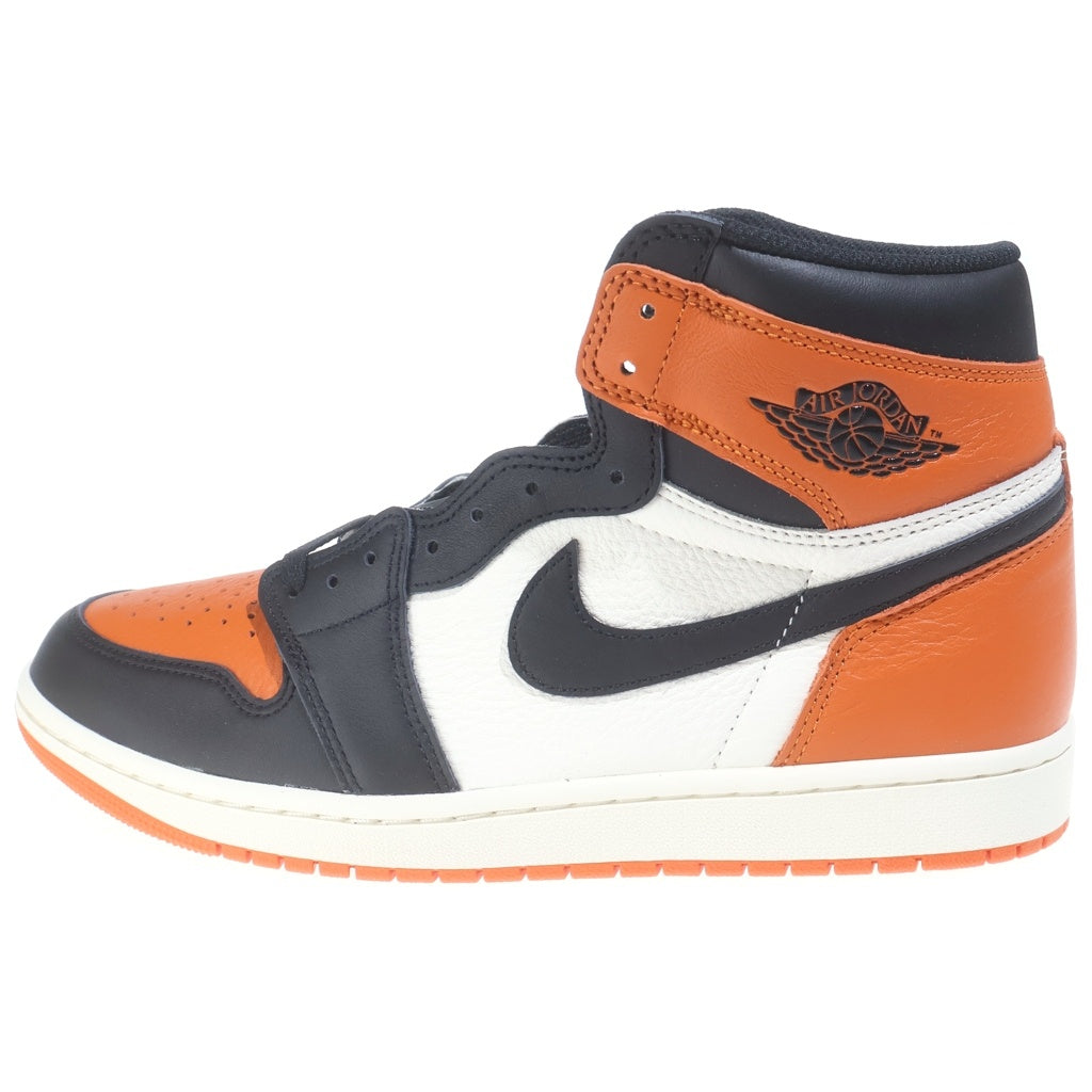 NIKE(ナイキ) AIR JORDAN 1 RETRO HIGH OG Shattered Backboard DZ5485-008 エアジョーダン1 レトロ シャッタードバックボード ハイカットスニーカー オレンジ/ブラック US10/28cm