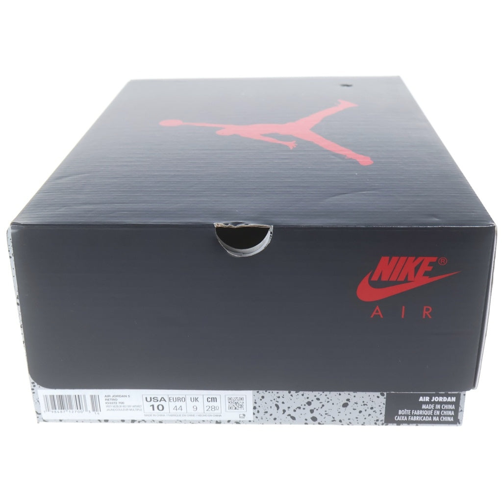 NIKE(ナイキ) AIR JORDAN5 RETRO TOKYO 23 IO3372-700 エアジョーダン5 レトロ トーキョー23 ハイカットスニーカー イエロー US10/28cm