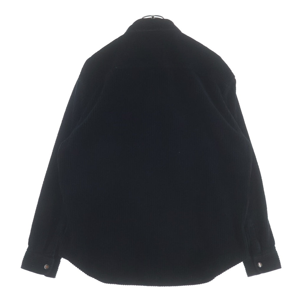 SUPREME(シュプリーム) 24AW Wide Wale Corduroy Snap Shirt ワイド コーデュロイ スナップボタン 長袖シャツ ブラック -