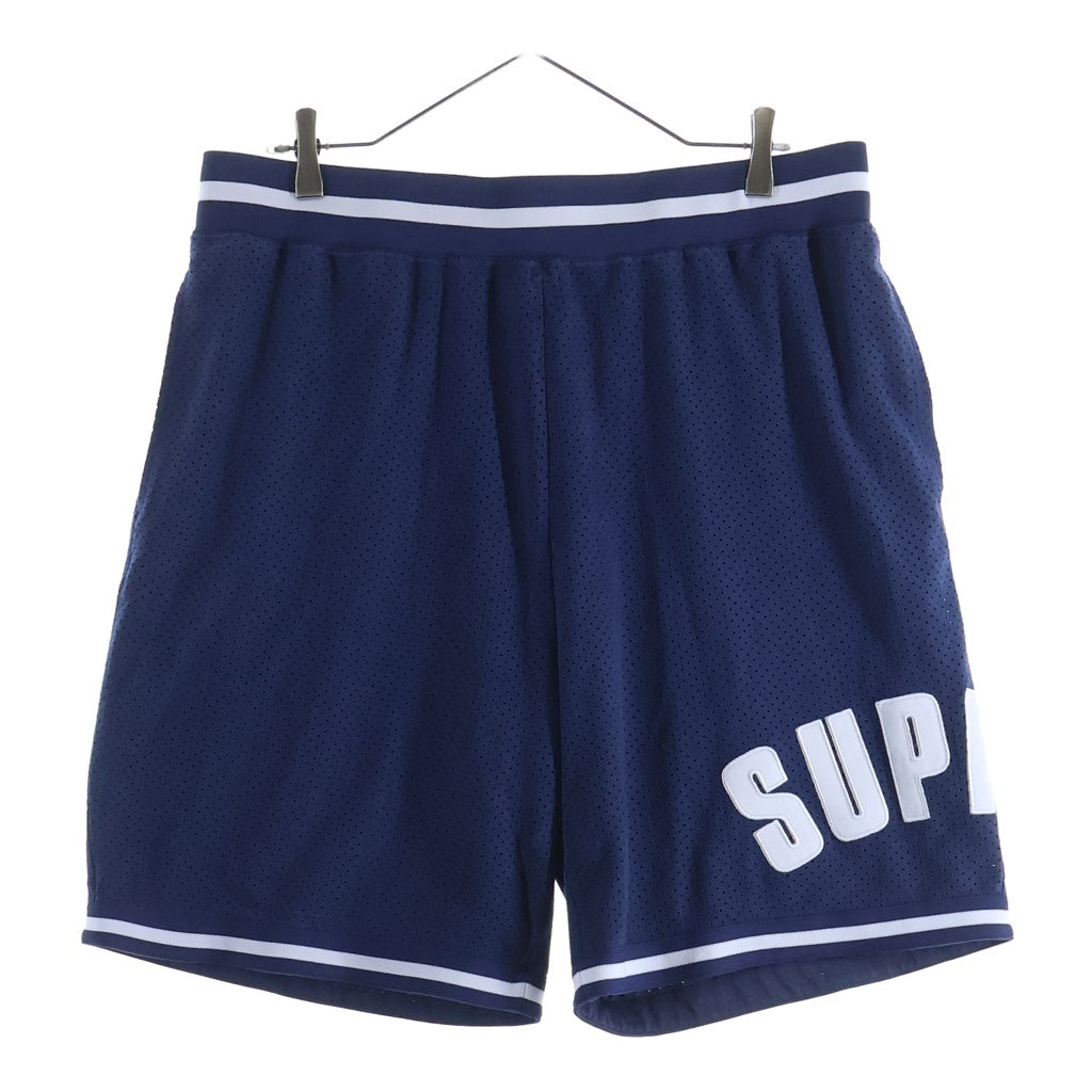 SUPREME(シュプリーム) 24SS Ultrasuede Mesh Short ウルトラスエードメッシュショーツ ネイビー