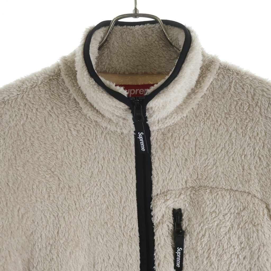 SUPREME(シュプリーム) 24AW Kate Moss Fleece Jacket ケイトモス ジップアップフリースジャケット ホワイト