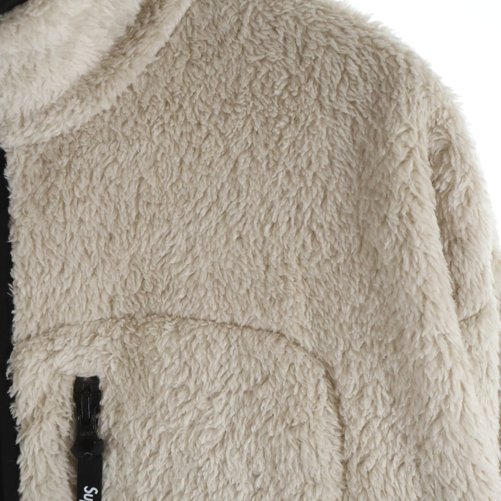 SUPREME(シュプリーム) 24AW Kate Moss Fleece Jacket ケイトモス ジップアップフリースジャケット ホワイト