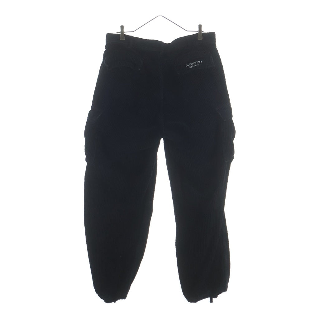 SUPREME(シュプリーム) 24AW Wide Wale Corduroy Cargo Pant ワイド コーデュロイ カーゴ ロング パンツ ブラック