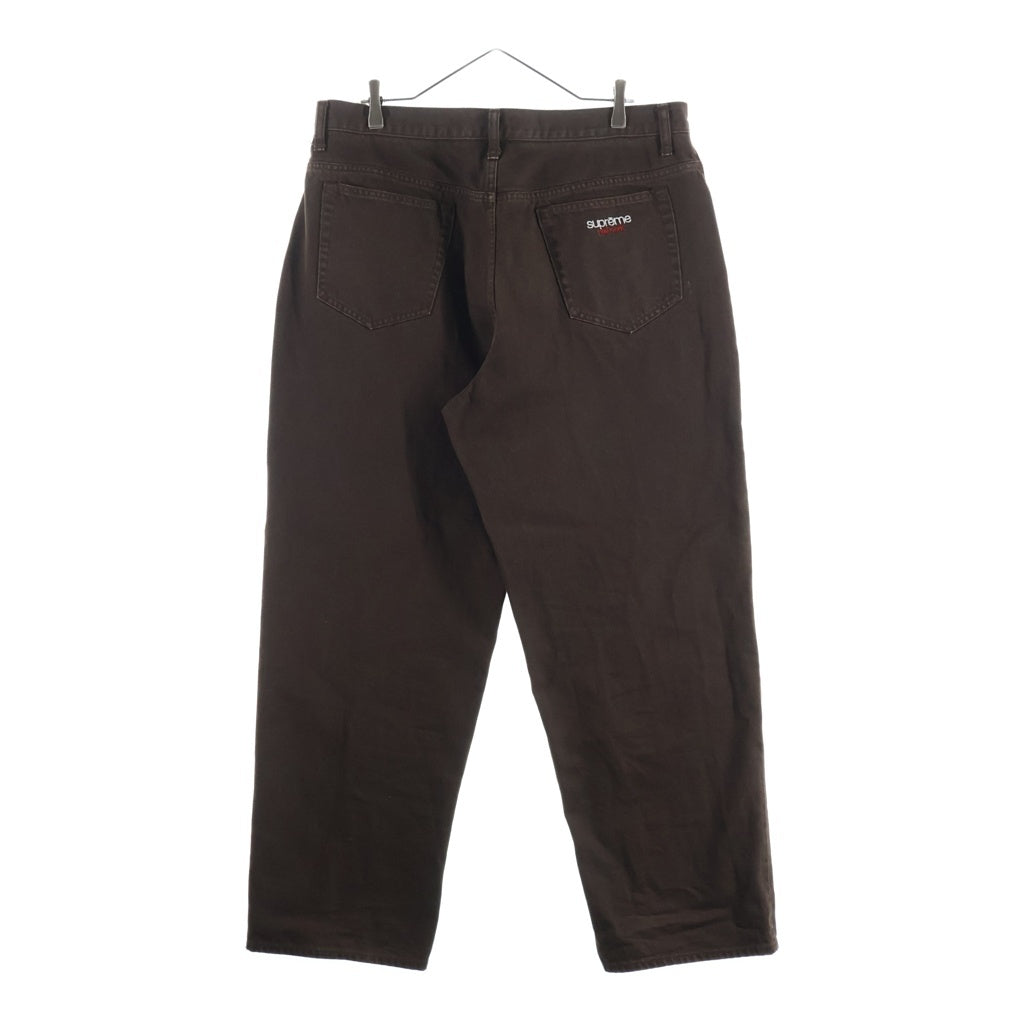 SUPREME(シュプリーム) 23AW Baggy Jean バギージーンズ ワイド デニムパンツ ブラウン