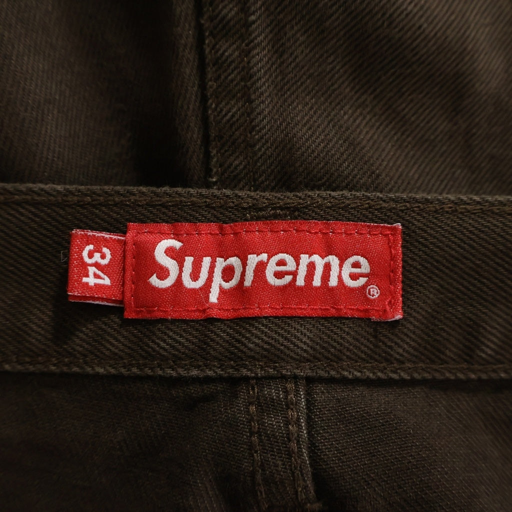 SUPREME(シュプリーム) 23AW Baggy Jean バギージーンズ ワイド デニムパンツ ブラウン