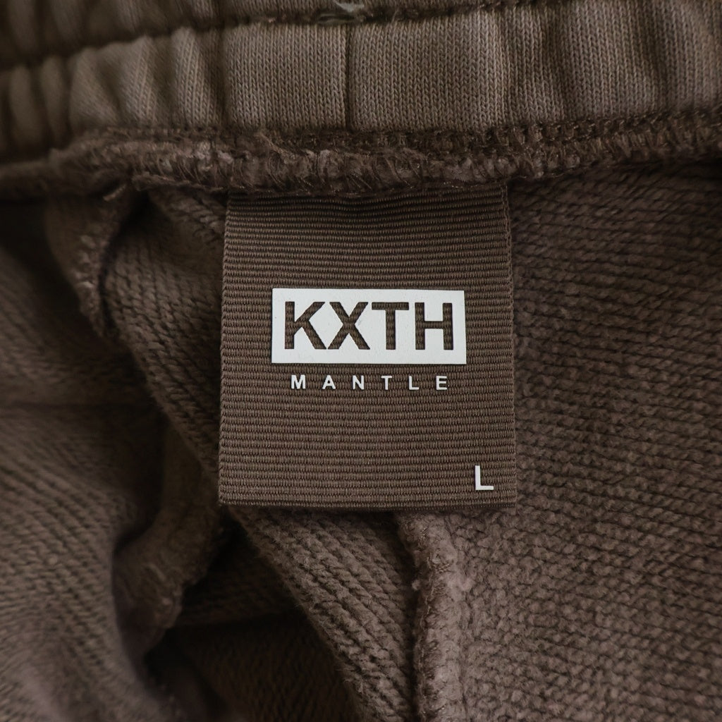 KITH(キス) スウェット ロングパンツ ブラウン KHM060003