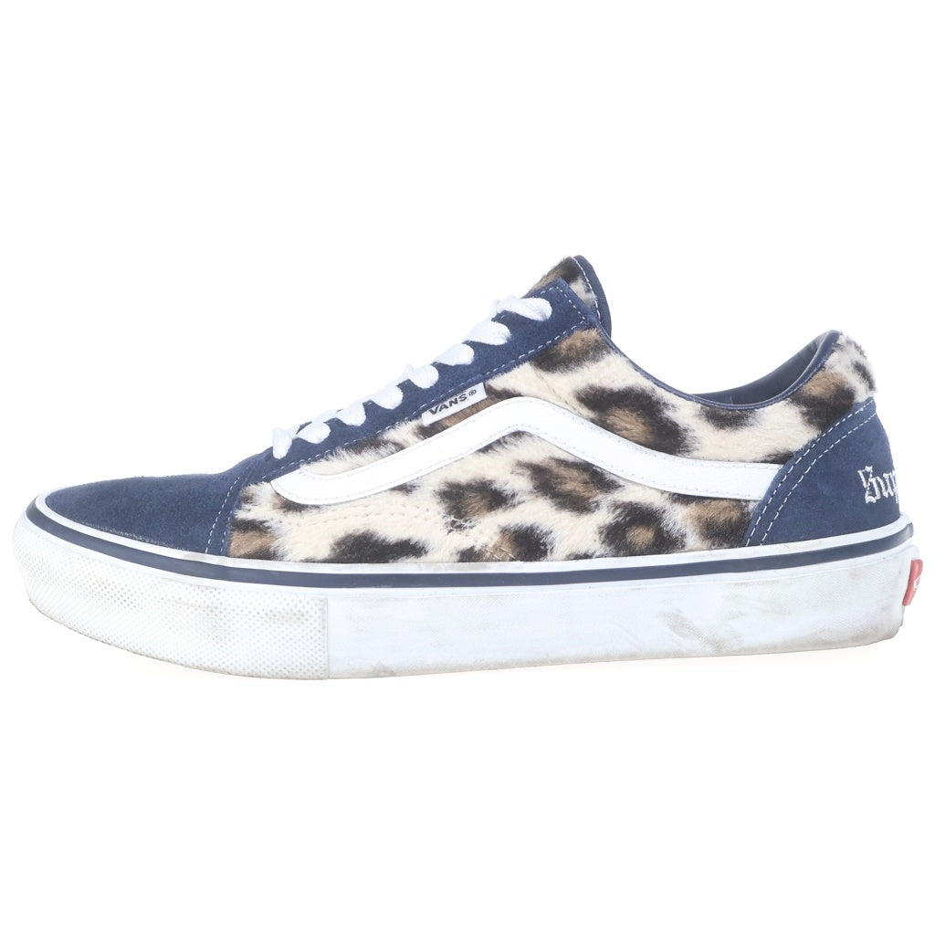 SUPREME(シュプリーム) 23AW ×VANS Leopard Old Skool バンズ レオパード オールドスクール ローカットスニーカー シューズ ネイビー US8.5/26.5cm 721454