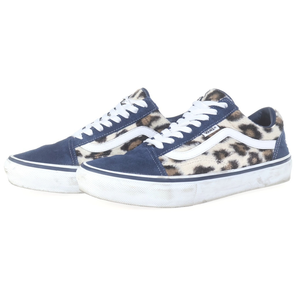 SUPREME(シュプリーム) 23AW ×VANS Leopard Old Skool バンズ レオパード オールドスクール ローカットスニーカー シューズ ネイビー US8.5/26.5cm 721454