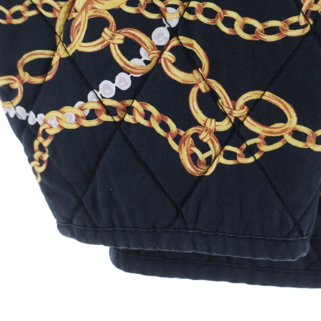 SUPREME(シュプリーム) 20AW Chains Quilted Jacket チェーンズ キルティング ジャケット ブラック