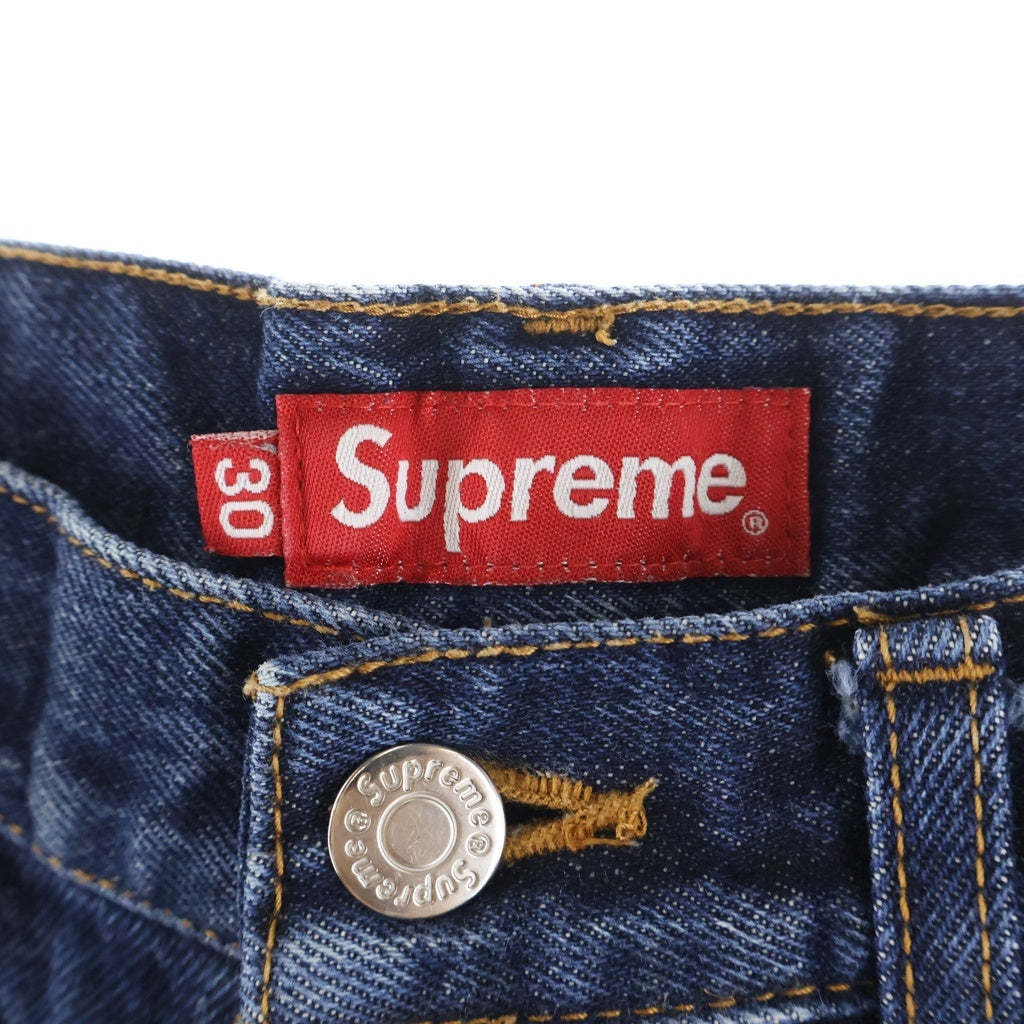 SUPREME(シュプリーム) Stone Washed Slim Jean ストーン ウォッシュド スリム デニムパンツ インディゴ -