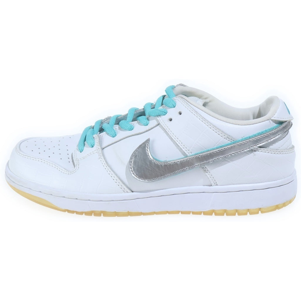NIKE(ナイキ) ×DIAMOND SUPPLY DUNK LOW PRO OG QS ダイヤモンド サプライ ダンク ローカットスニーカー ホワイト US9.5/27.5cm BV1310-100