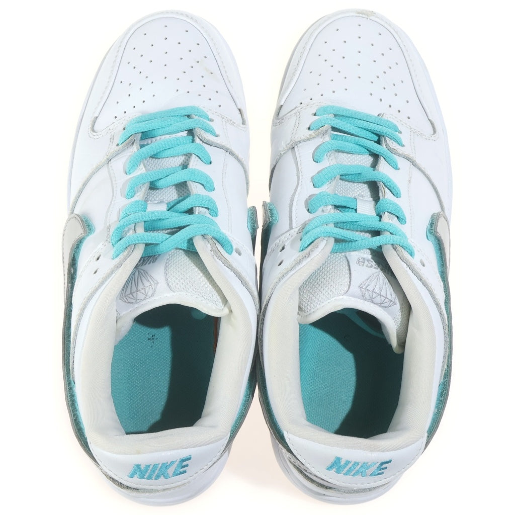 NIKE(ナイキ) ×DIAMOND SUPPLY DUNK LOW PRO OG QS ダイヤモンド サプライ ダンク ローカットスニーカー ホワイト US9.5/27.5cm BV1310-100