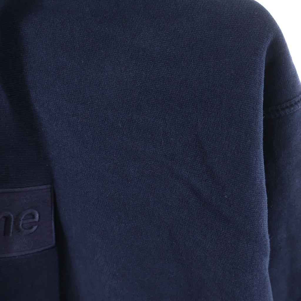 SUPREME(シュプリーム) 14AW Tonal Box Logo Pullover ボックスロゴ プルオーバースウェットパーカー フーディー ネイビー