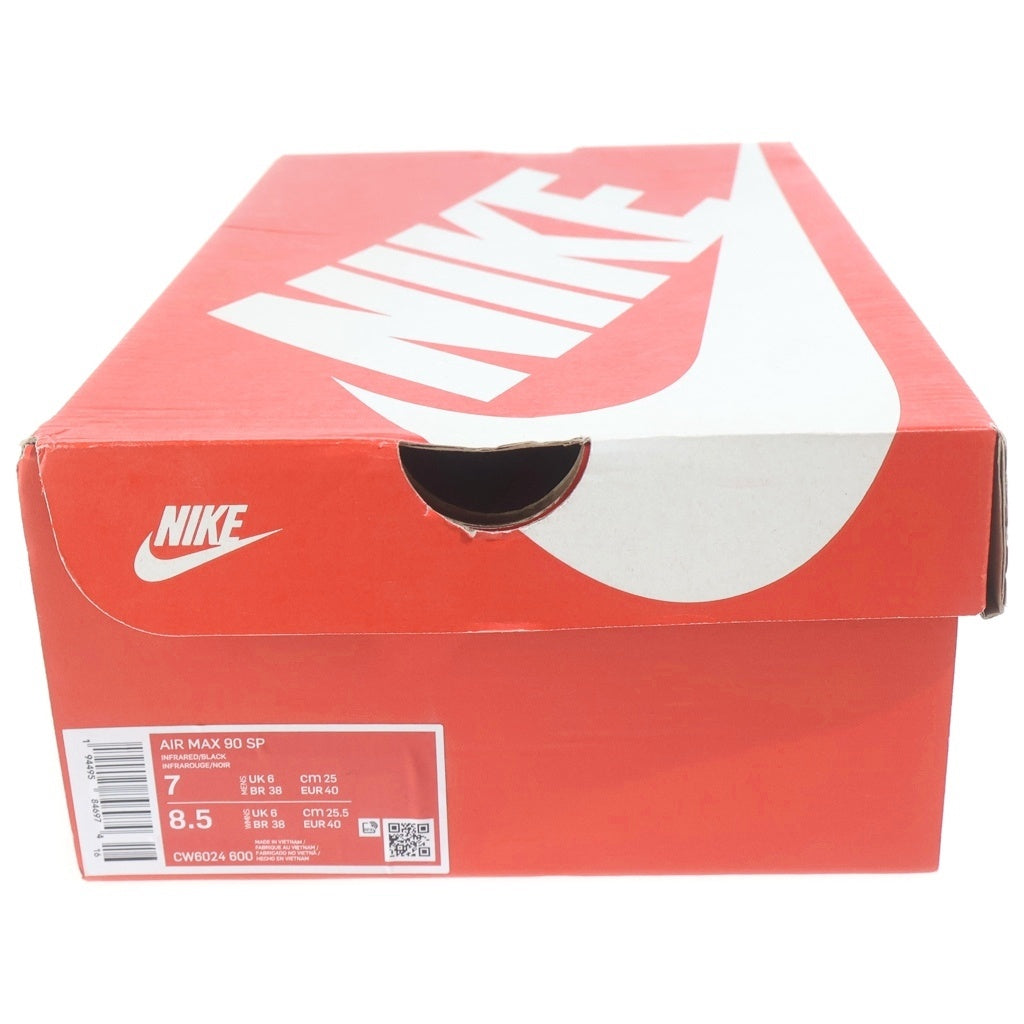 NIKE(ナイキ) ×ATMOS AIR MAX90 DUCK CAMO CW6024-600 アトモス エアマックス90 ダック カモ ローカットスニーカー マルチ US7/25cm レディース
