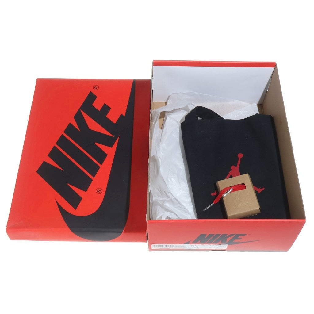 NIKE(ナイキ) WMNS AIR JORDAN 1 RETRO HIGH OG SATIN BRED ウィメンズ エアジョーダン1 レトロ サテンブレッド ハイカットスニーカー レッド/ブラック US11.5/28.5cm FD4810-061