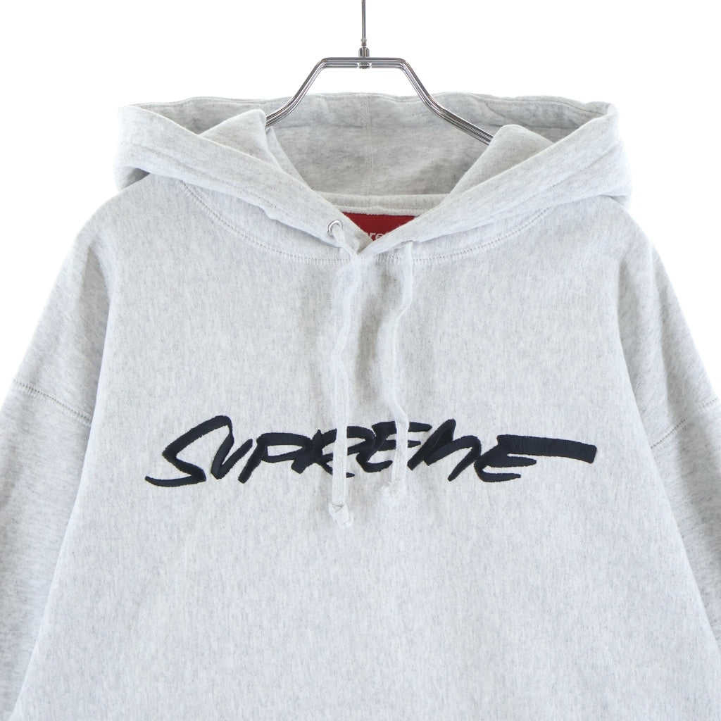 SUPREME(シュプリーム) 24SS Futura Hooded Sweatshirt フューチュラ ロゴ プルオーバー フーデッド スウェットシャツ プルオーバーパーカー グレー
