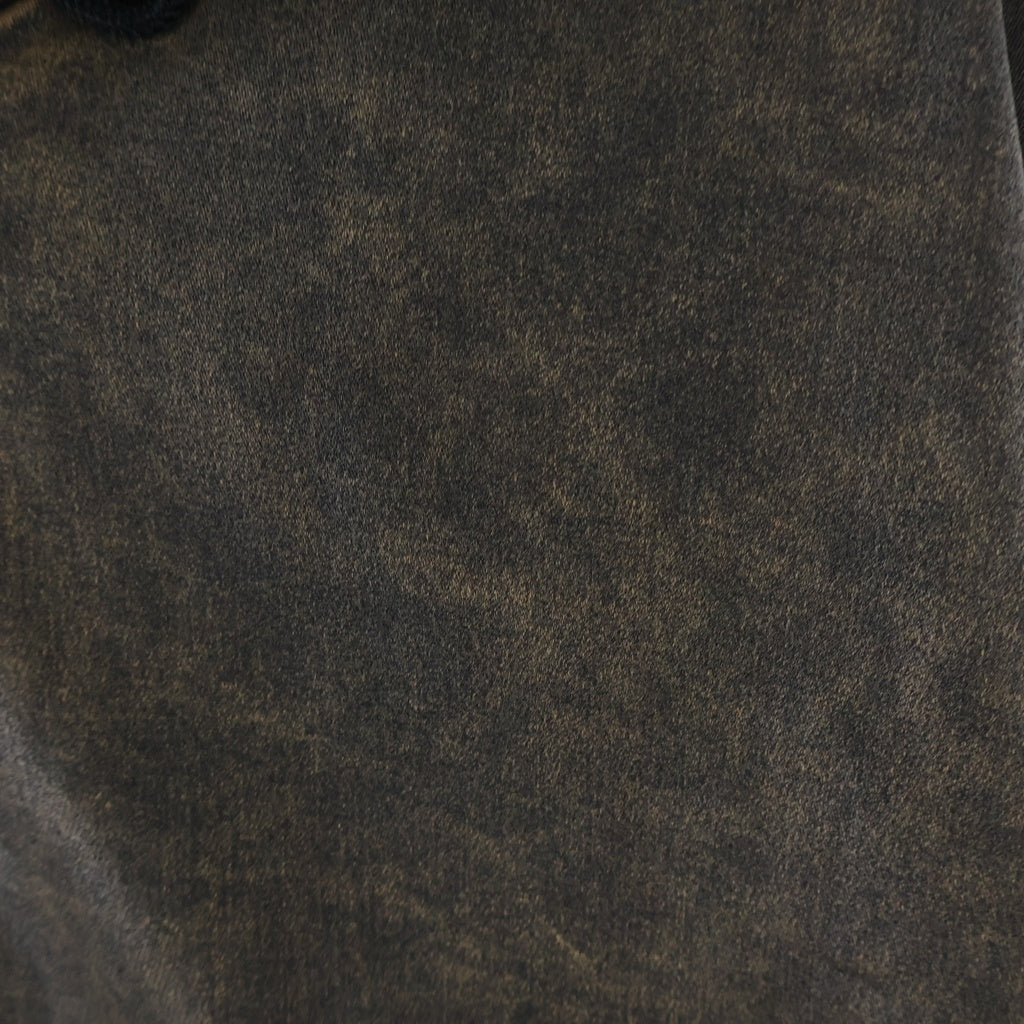 DIESEL(ディーゼル) 24AW D-WYNNY-S HOOD DENIM JACKET コーティングデニム ジップアップジャケット ブラウン A13025