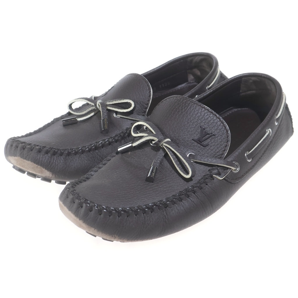 LOUIS VUITTON(ルイヴィトン) ARIZONA 1A441R アリゾナ モカシン モノグラム レザー ローファー ブラウン