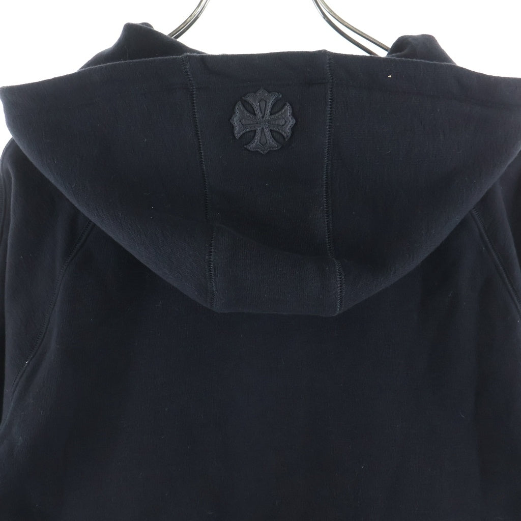 CHROME HEARTS(クロムハーツ) GRP Y NOT Zip Up Hoodie ワイノット ダガージップ CHクロスジップ CHプラスパッチ付きダブルジップアップ グレーパーカー