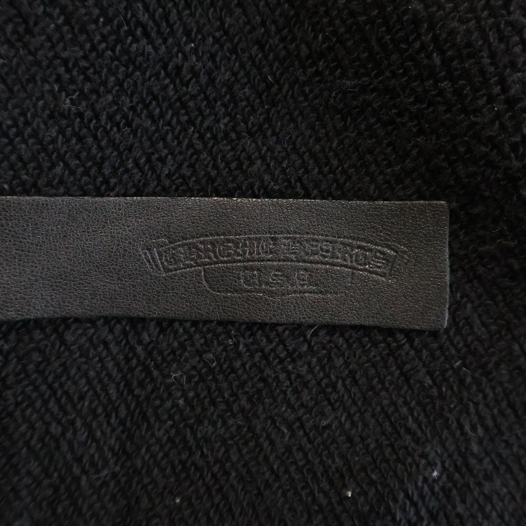 CHROME HEARTS(クロムハーツ) GRP Y NOT Zip Up Hoodie ワイノット ダガージップ CHクロスジップ CHプラスパッチ付きダブルジップアップ グレーパーカー