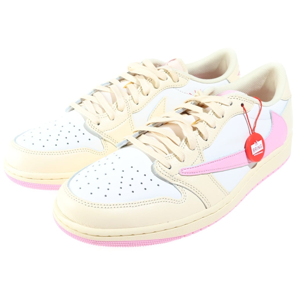 NIKE(ナイキ) ×TRAVIS SCOTT AIR JORDAN 1 RETRO LOW OG IQ7604-100 エアジョーダン1 ローカットスニーカー US11.5/29.5cm