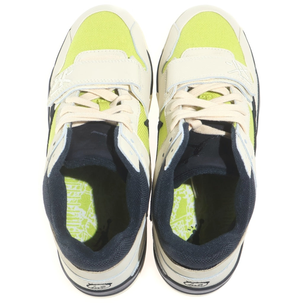 NIKE(ナイキ) ×TRAVIS SCOTT JUMPMAN JACK TR CJ1 T-REXX FZ8117-102 トラヴィススコット ジャンプマンジャック ティーレックス ローカットスニーカー ベージュ/イエロー US11.5/29.5cm