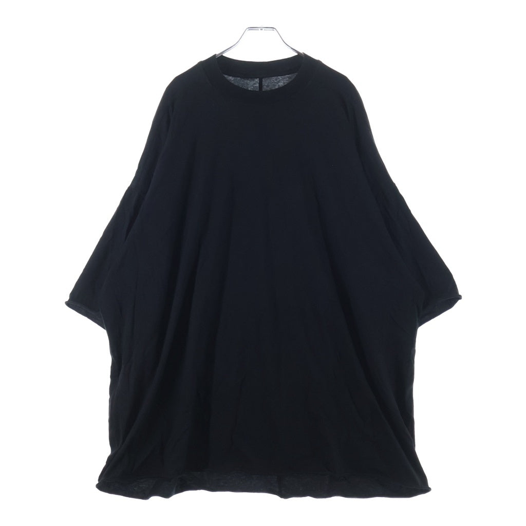 Rick Owens(リックオウエンス) TOMMY T トミー オーバーサイズ 半袖Tシャツ カットソー ブラック DU01E3259-RN