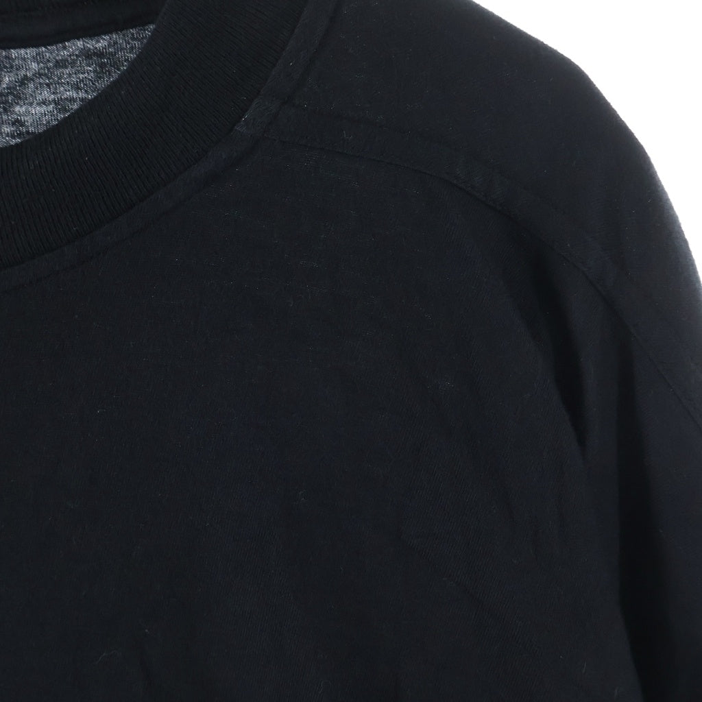 Rick Owens(リックオウエンス) TOMMY T トミー オーバーサイズ 半袖Tシャツ カットソー ブラック DU01E3259-RN