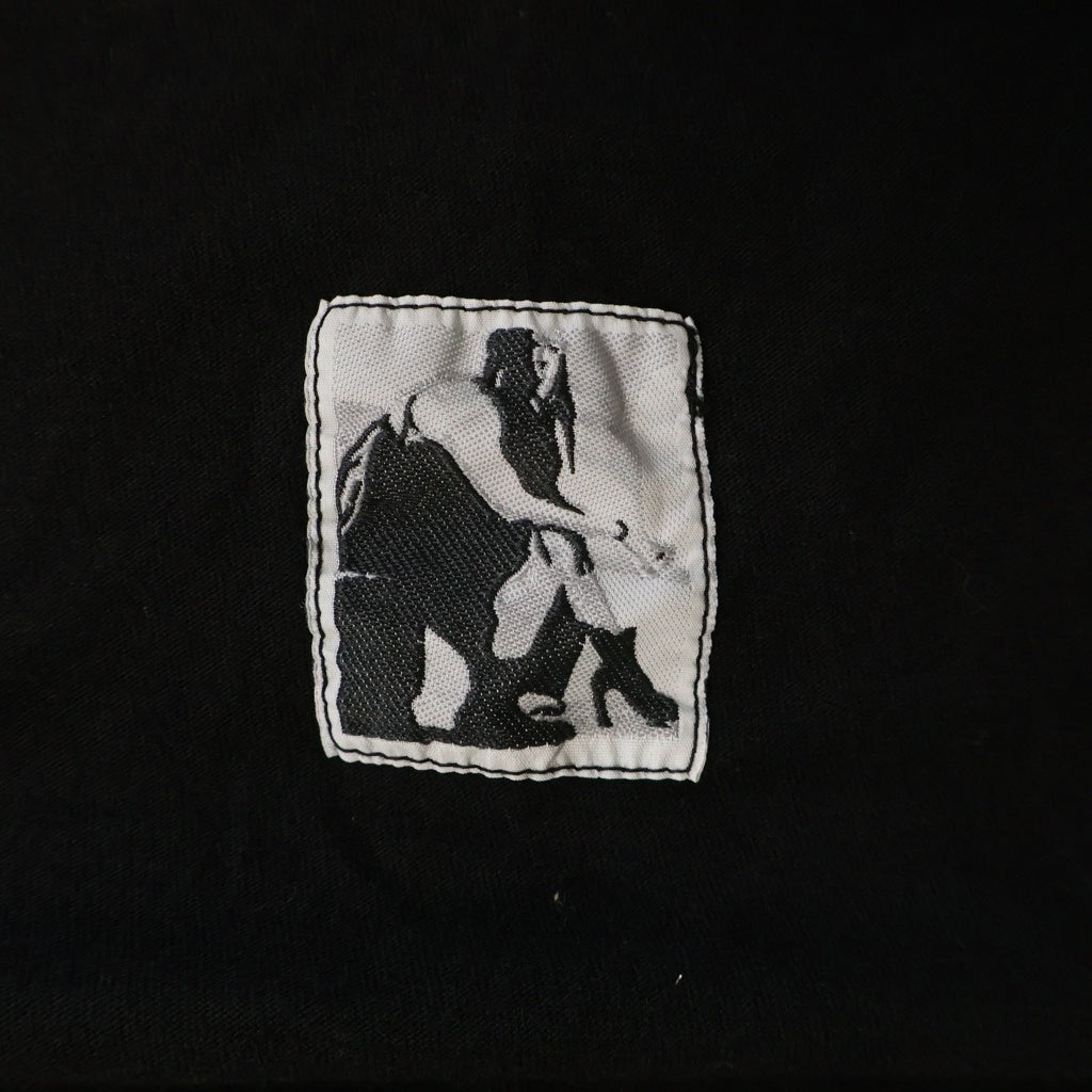 Rick Owens(リックオウエンス) TOMMY T トミー オーバーサイズ 半袖Tシャツ カットソー ブラック DU01E3259-RN
