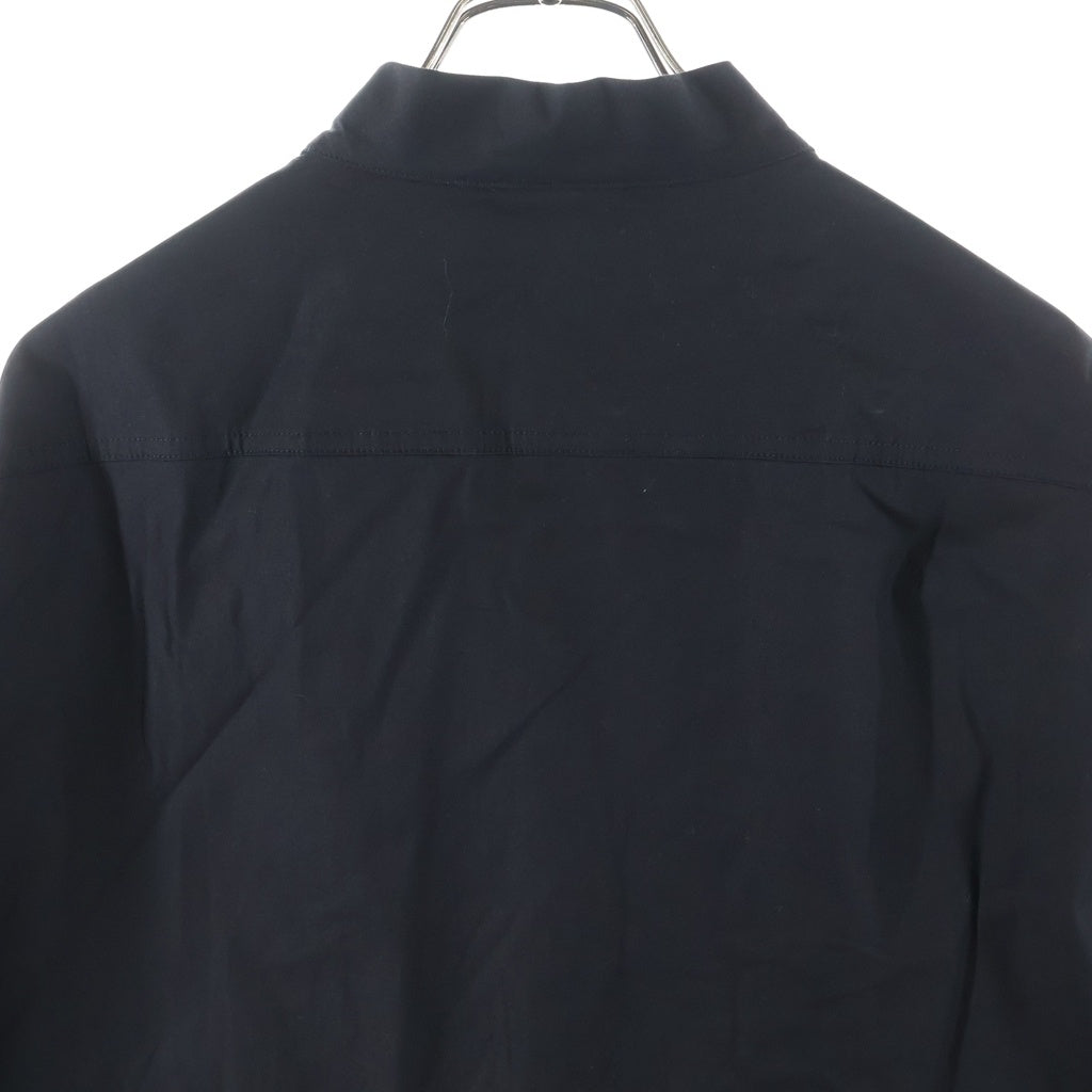 Rick Owens(リックオウエンス) 23SS EDFU期 Magnum Shirt コットン マグナムシャツ 半袖シャツ ブラック RR01C4712-TE