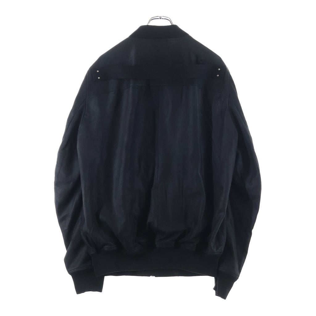 Rick Owens(リックオウエンス) 25AW Classic Flight Leather Jacket クラシック フライト レザージャケット ブラック RU01E5778-LBA