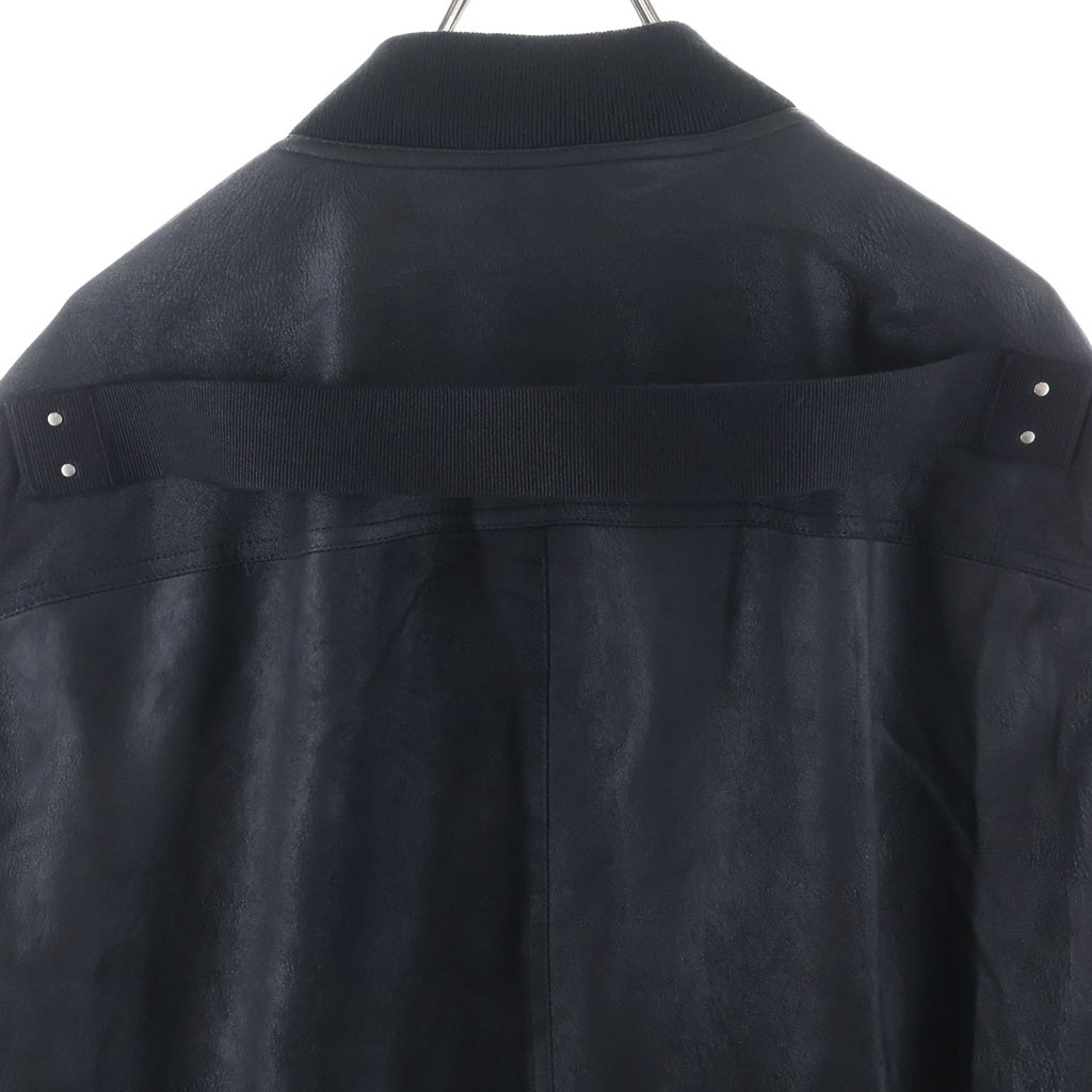 Rick Owens(リックオウエンス) 25AW Classic Flight Leather Jacket クラシック フライト レザージャケット ブラック RU01E5778-LBA