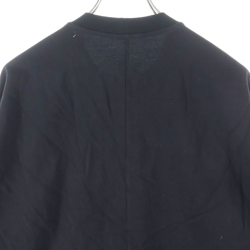 Rick Owens(リックオウエンス) 25SS TOMMT-T トミー オーバーサイズ 半袖Tシャツ カットソー ブラック RU01E5283-BA