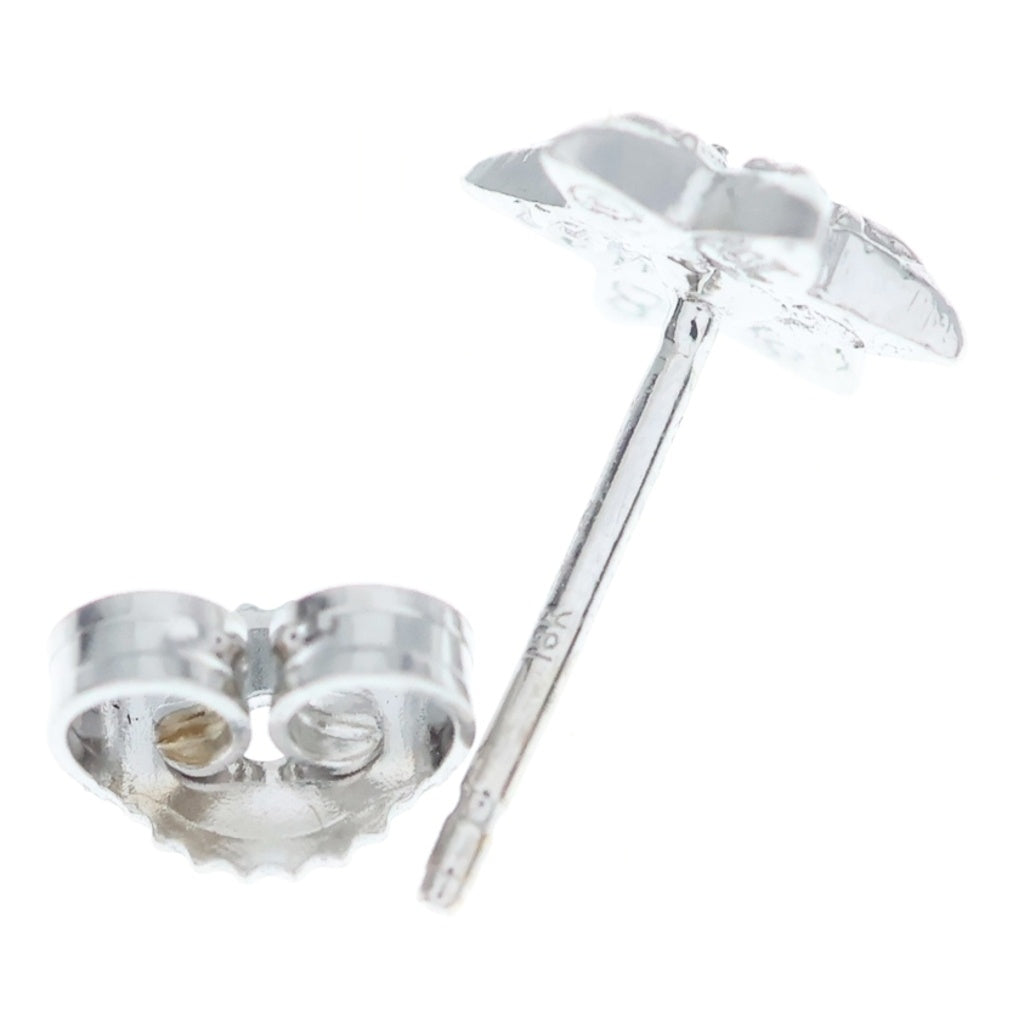 CHROME HEARTS(クロムハーツ) 18KWG CO STAR 1DIA スター 1ダイヤ スタッドピアス ホワイトゴールド