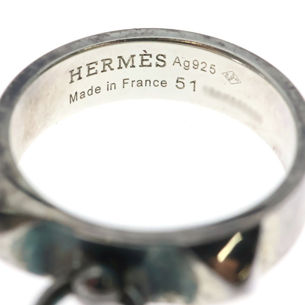 HERMES(エルメス) Collier de Chien ring PM コリエドシアン リング シルバー レディース