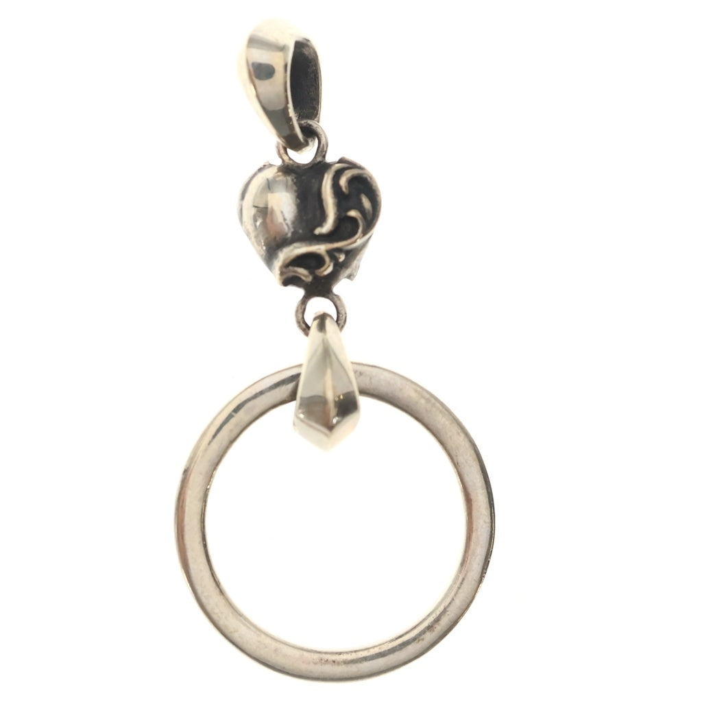 CHROME HEARTS(クロムハーツ) EWLP NTFL HEART ハート アイウェアループ ペンダントトップ シルバー BCA258