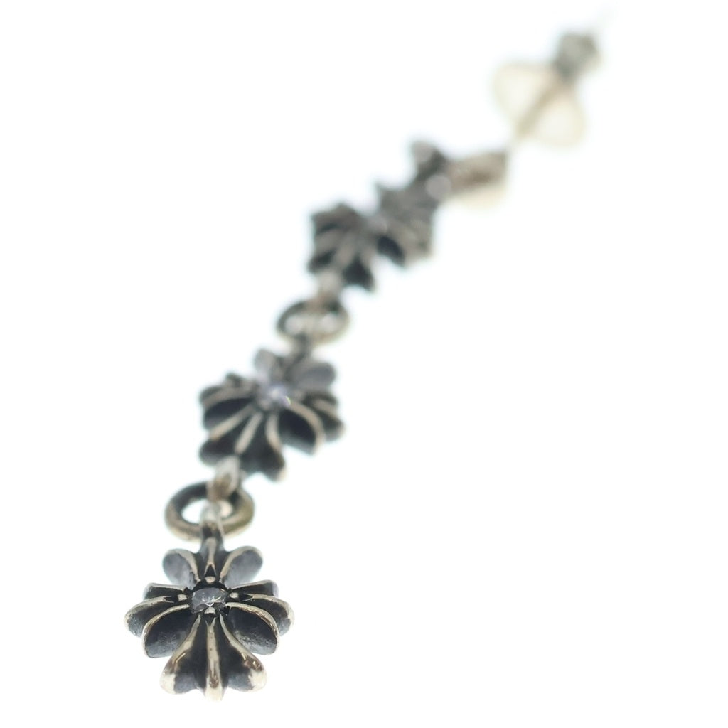 CHROME HEARTS(クロムハーツ) TINY E CH PLS 3 DIA タイニーE CHプラス 両面ダイヤ ピアス シルバー