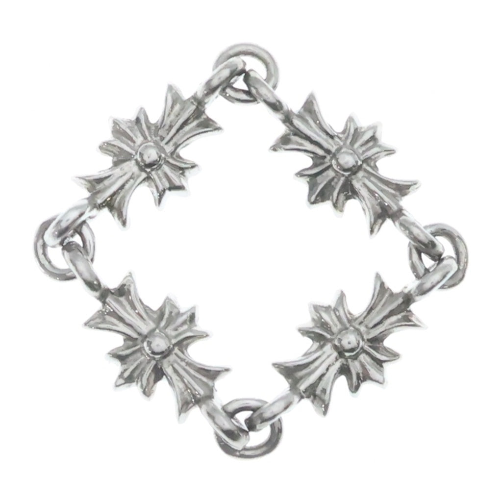 CHROME HEARTS(クロムハーツ) 18KWG RING TNY E CH PLS DIA タイニーE ダイヤ CHプラスリング ホワイトゴールド レディース