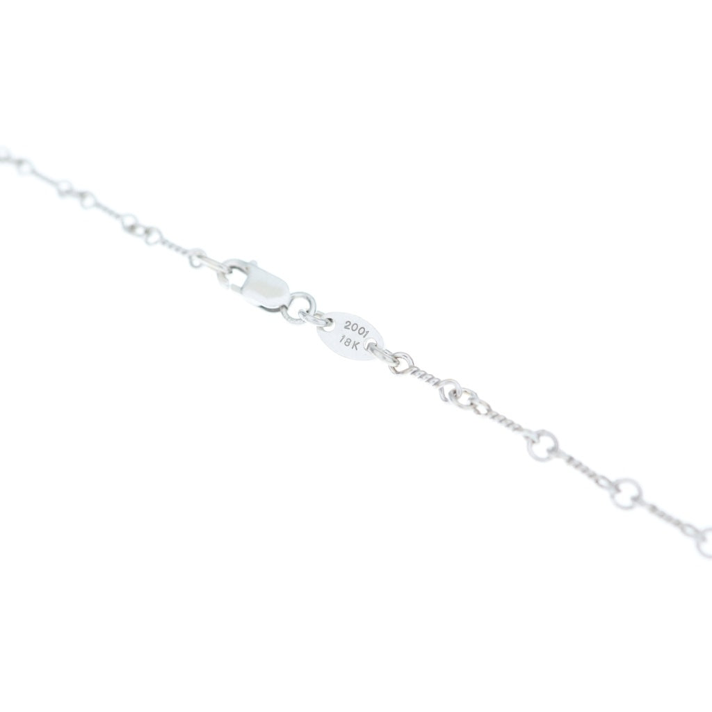 CHROME HEARTS(クロムハーツ) 18KWG NECKCHAIN T20 ツイストチェーンネックレス 20inch ホワイトゴールド BCA003